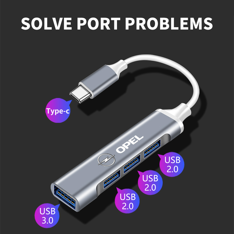 Car USB Hub Splitter Docking S - Docking Station Usb C ulasan dan harga