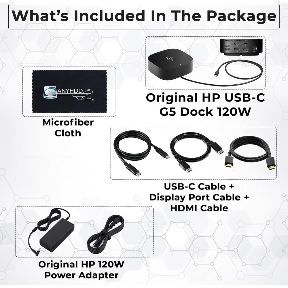 Docking Station with 120W Char - Docking Station Usb C ulasan dan harga