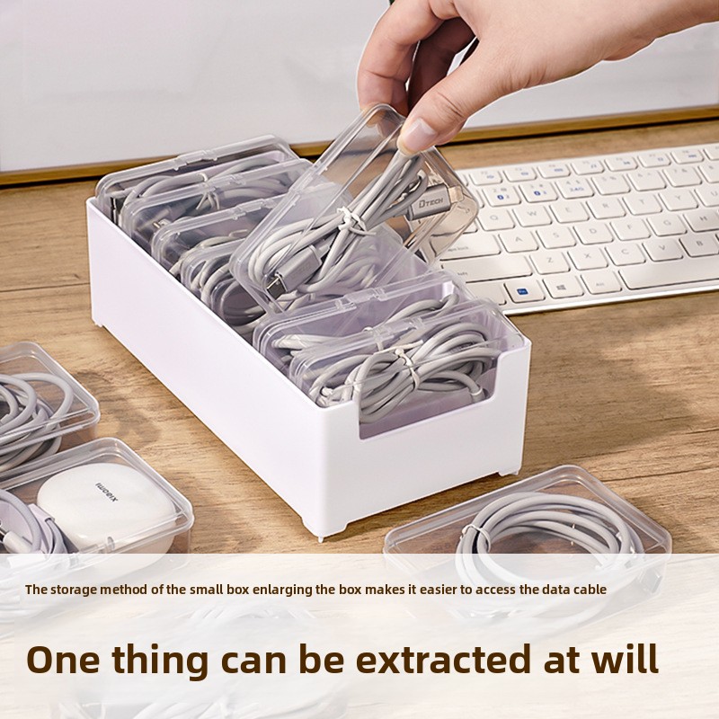Desktop Cable Organizer Box US - Office Tech And Management ulasan dan harga