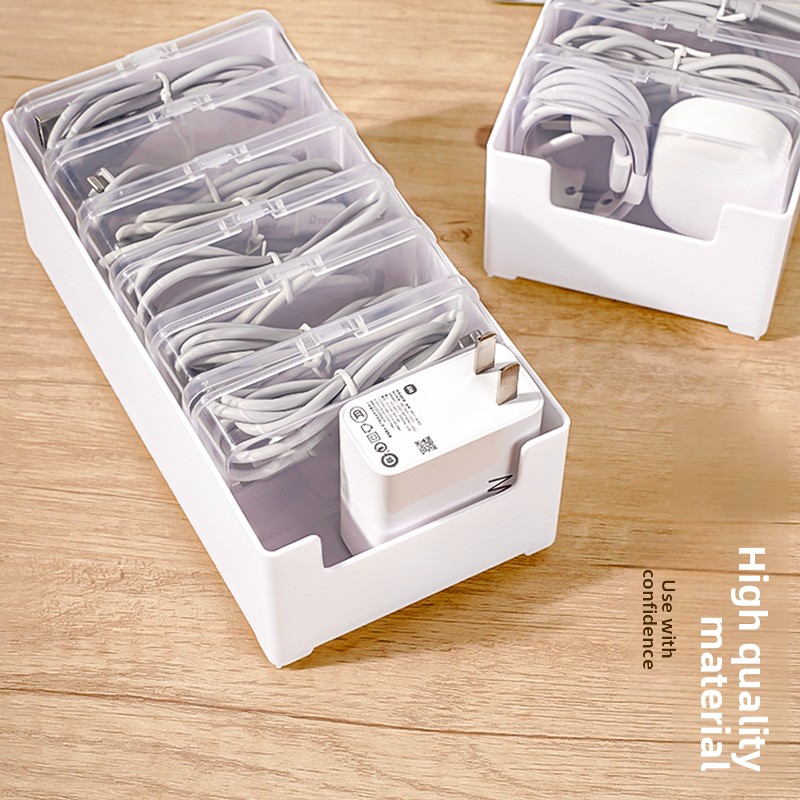Desktop Cable Organizer Box US - Office Tech And Management ulasan dan harga