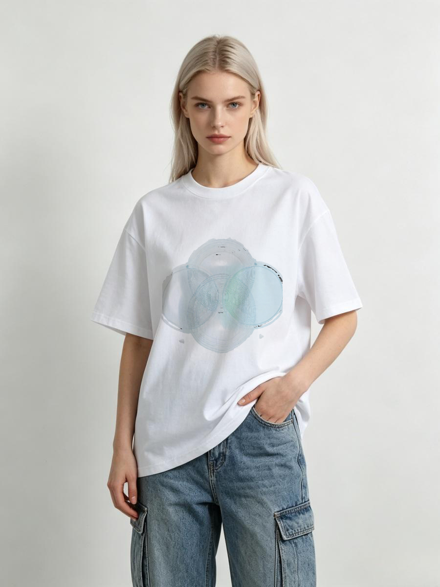 T Shirts Smart Tech Roll Desig - Office Tech Logo ulasan dan harga