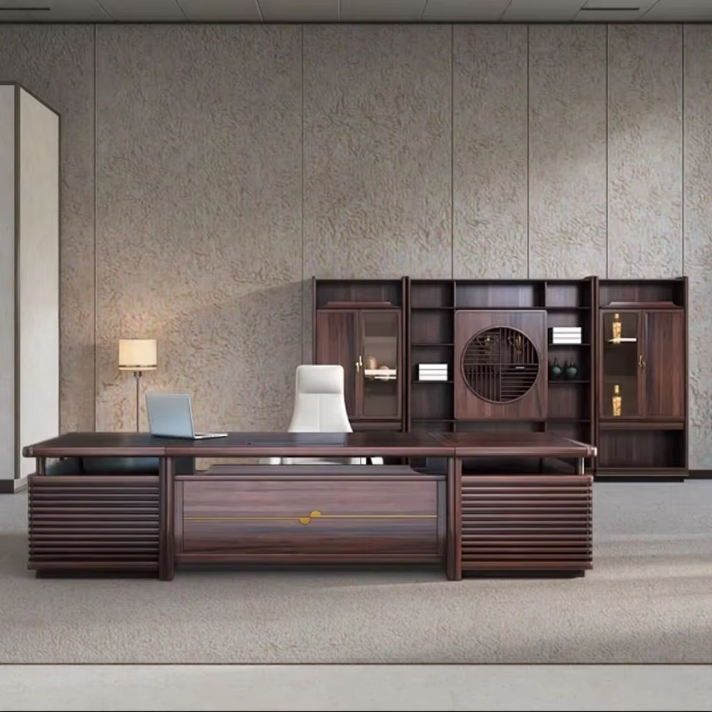 Modern Office Furniture Desk H - Office Tech And Management ulasan dan harga