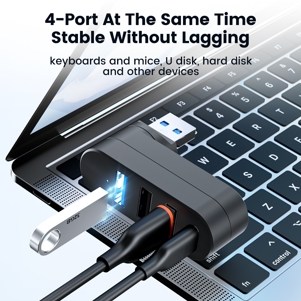 USB 3.0 Power Adapter 180° Rot - Docking Station Usb C ulasan dan harga