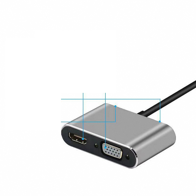 4K USB Type C to VGA 1080P USB - Docking Station Usb C ulasan dan harga