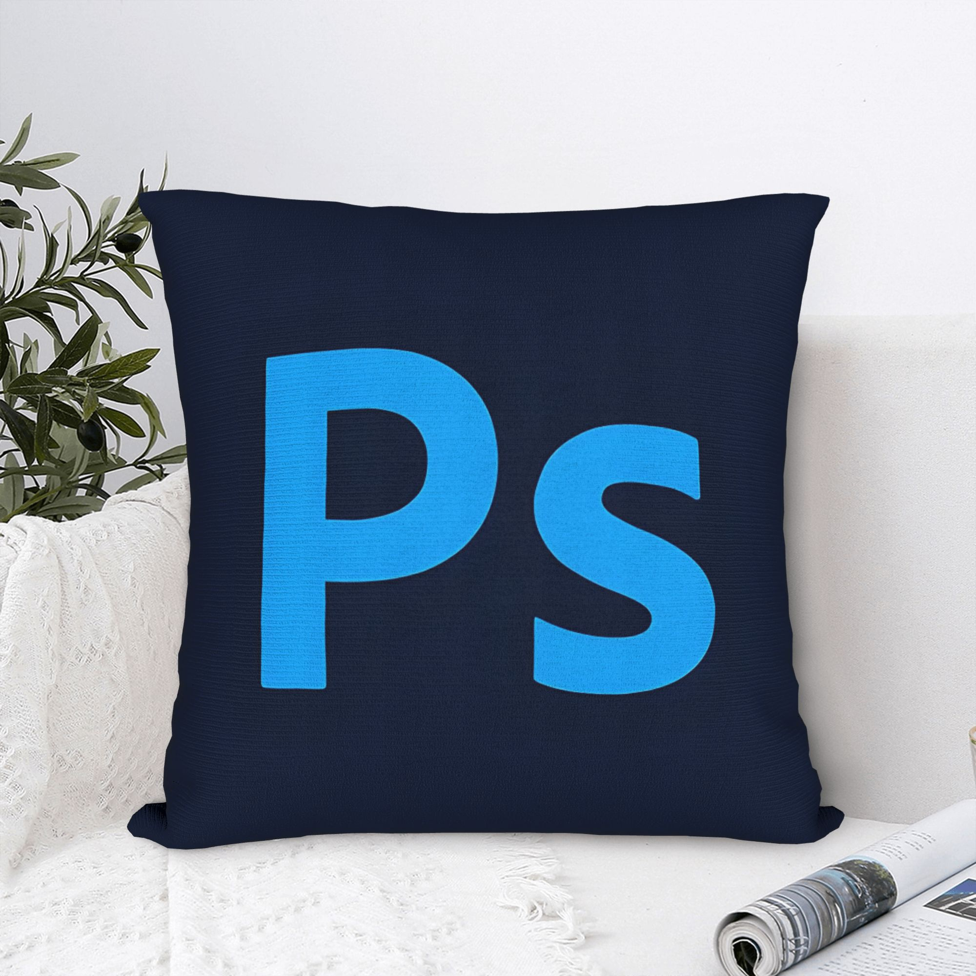 1pc Designers Photoshop Pillow - Office Tech Logo ulasan dan harga