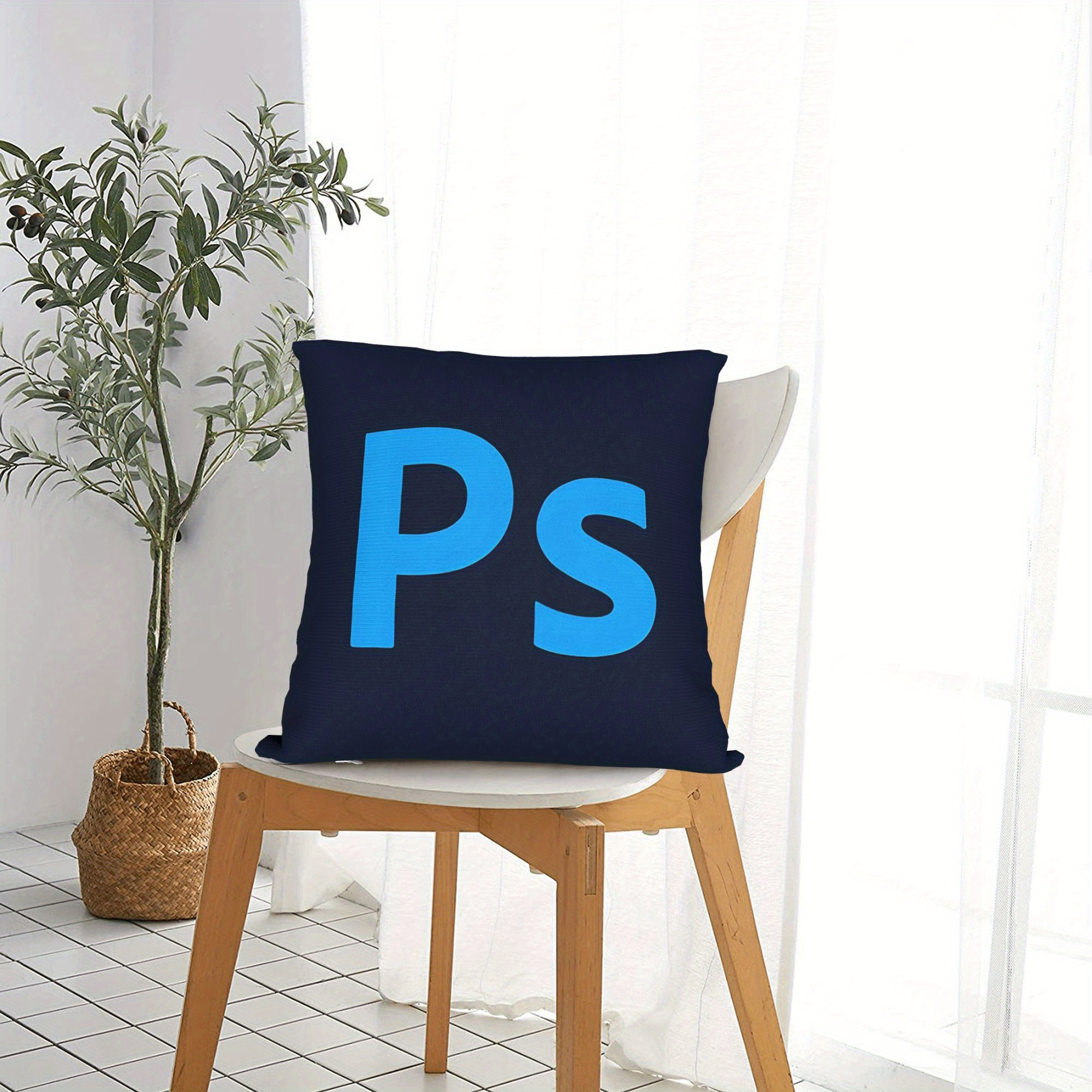 1pc Designers Photoshop Pillow - Office Tech Logo ulasan dan harga