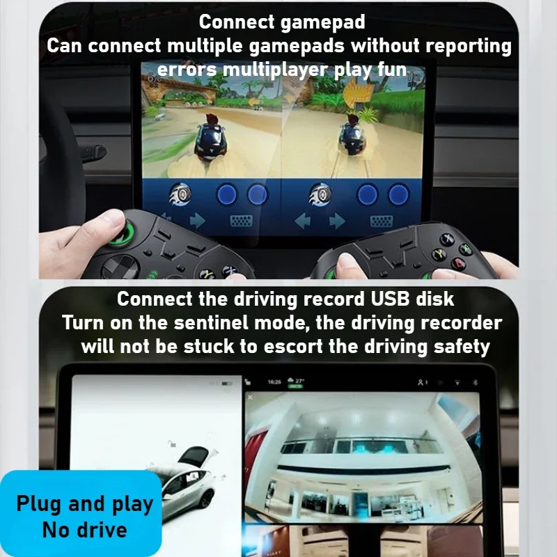 4-in-1 Glove Box Docking Stati - Docking Station Usb C ulasan dan harga