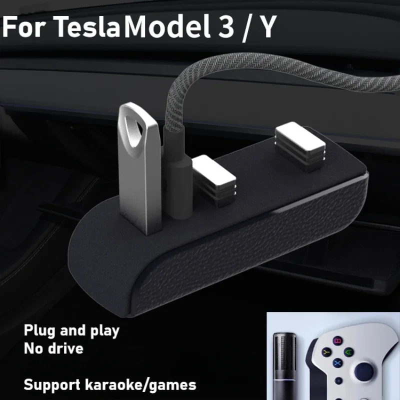 4-in-1 Glove Box Docking Stati - Docking Station Usb C ulasan dan harga
