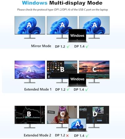 Portable USB C Dock for Multip - Docking Station Usb C ulasan dan harga