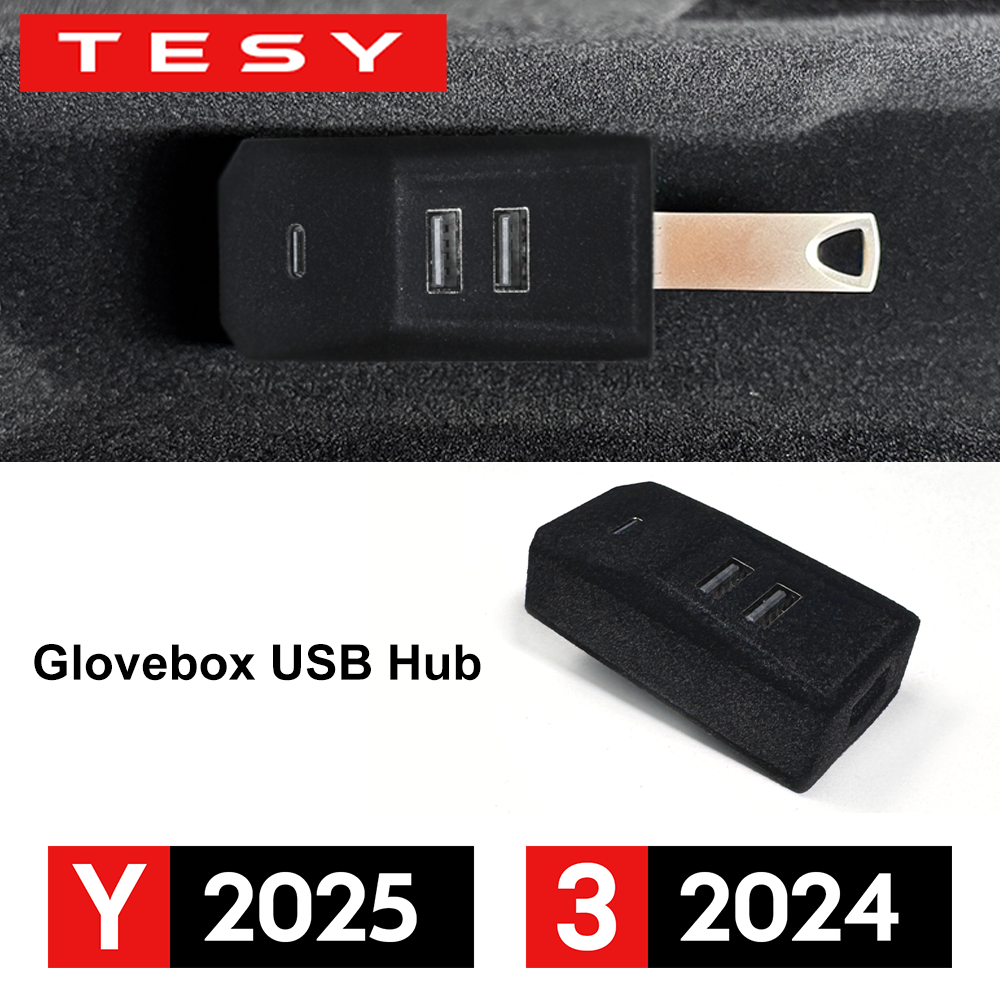 Glovebox USB Hub For Tesla New - Docking Station Usb C ulasan dan harga